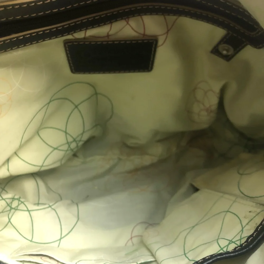Black leather hobo - Franklin Covey